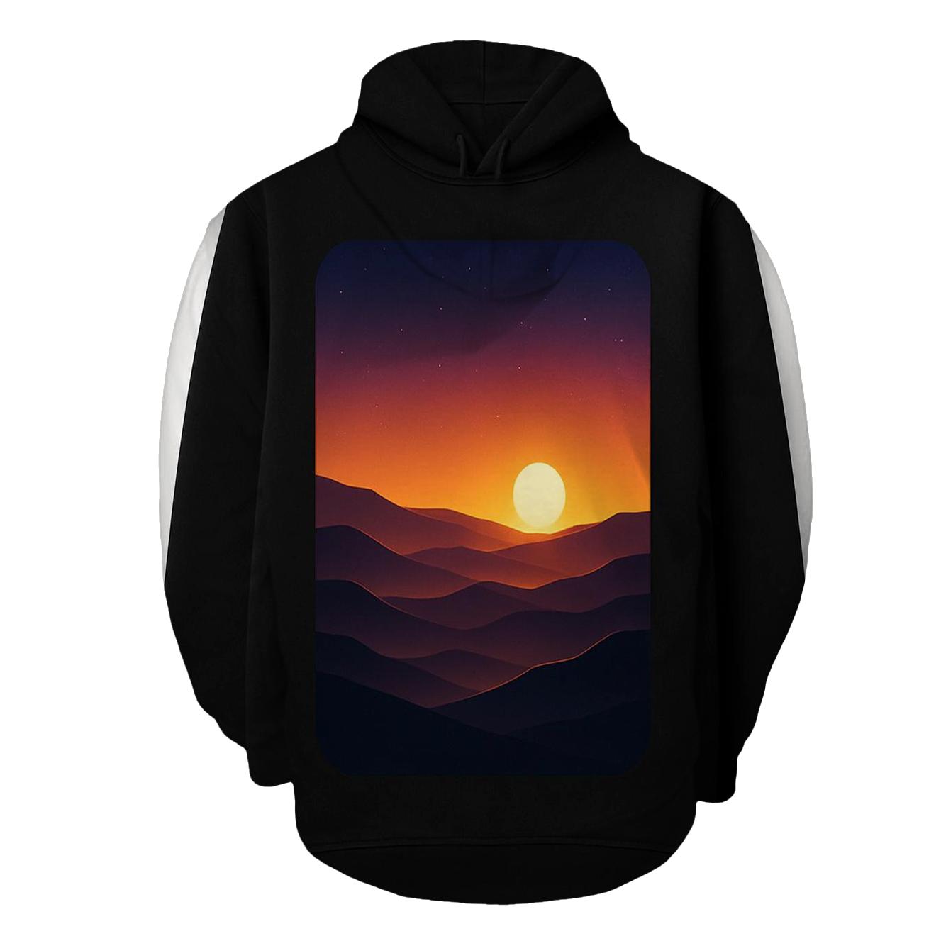 Amber Dune Silhouettes hoodie designs