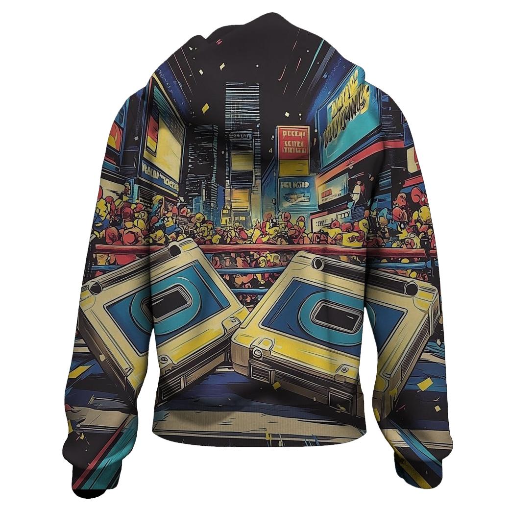 Cassette City Showdown premium hoodies