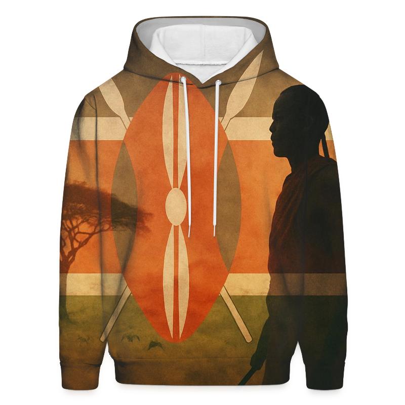 Savannah Emblem Mirage printed hoodies