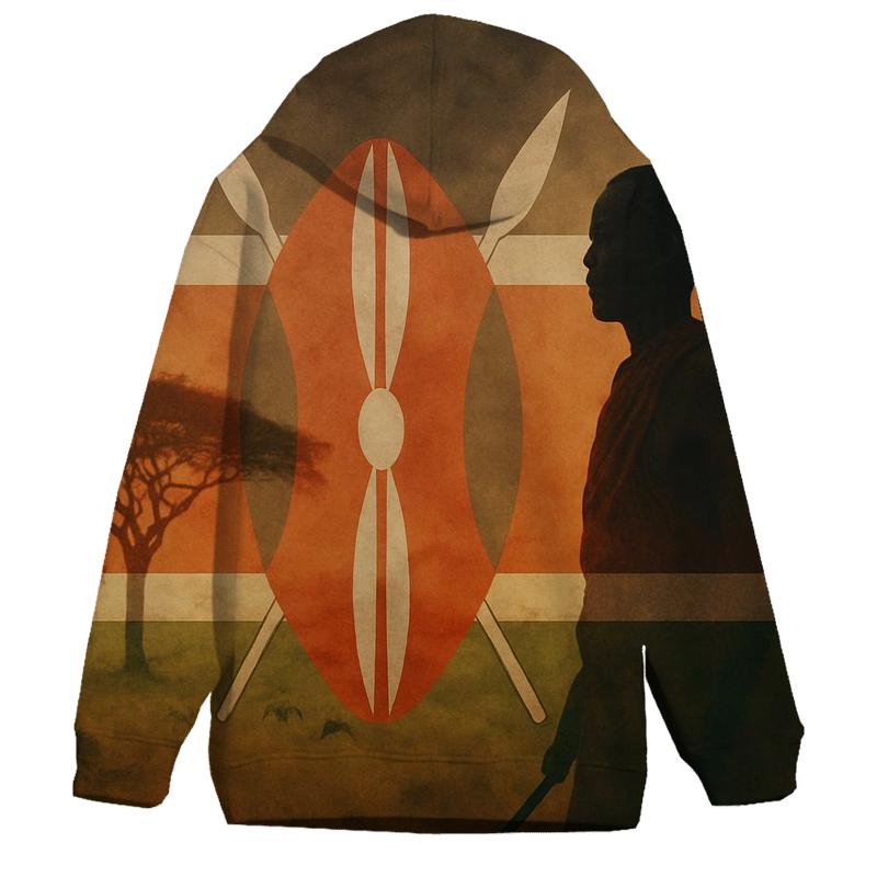 Savannah Emblem Mirage printed hoodies
