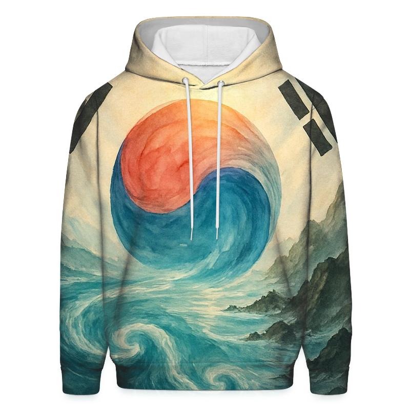 Taeguk Ocean Merge hoodie designs