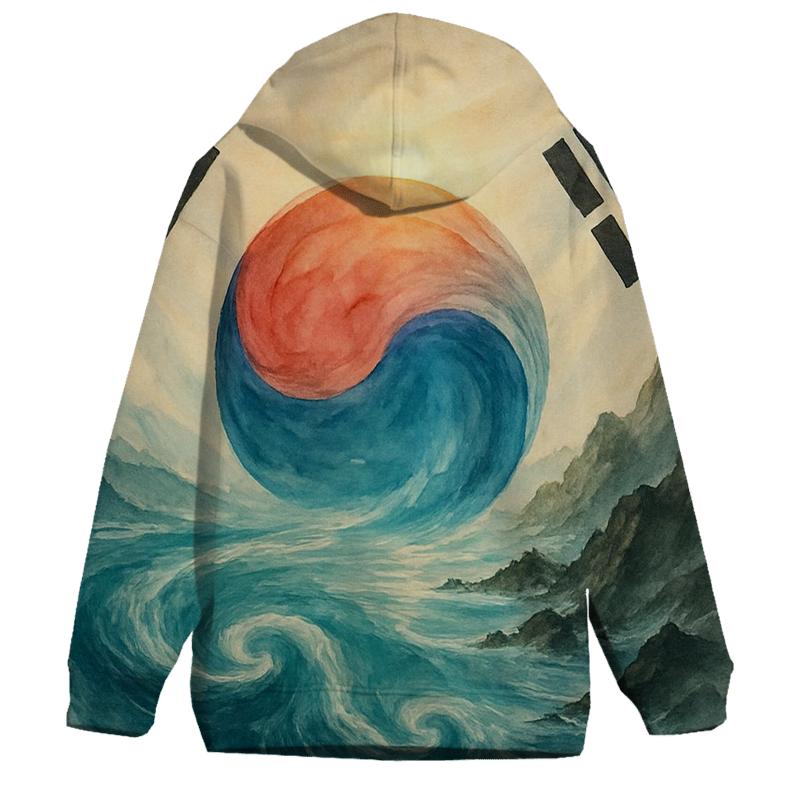 Taeguk Ocean Merge hoodie designs
