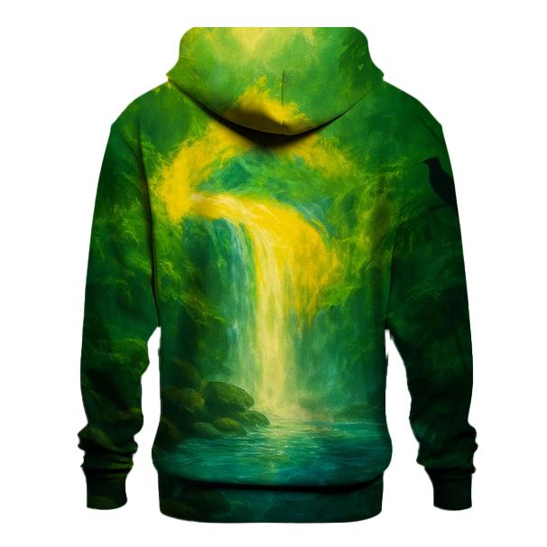 Amazonian Flag Cascade designer hoodies