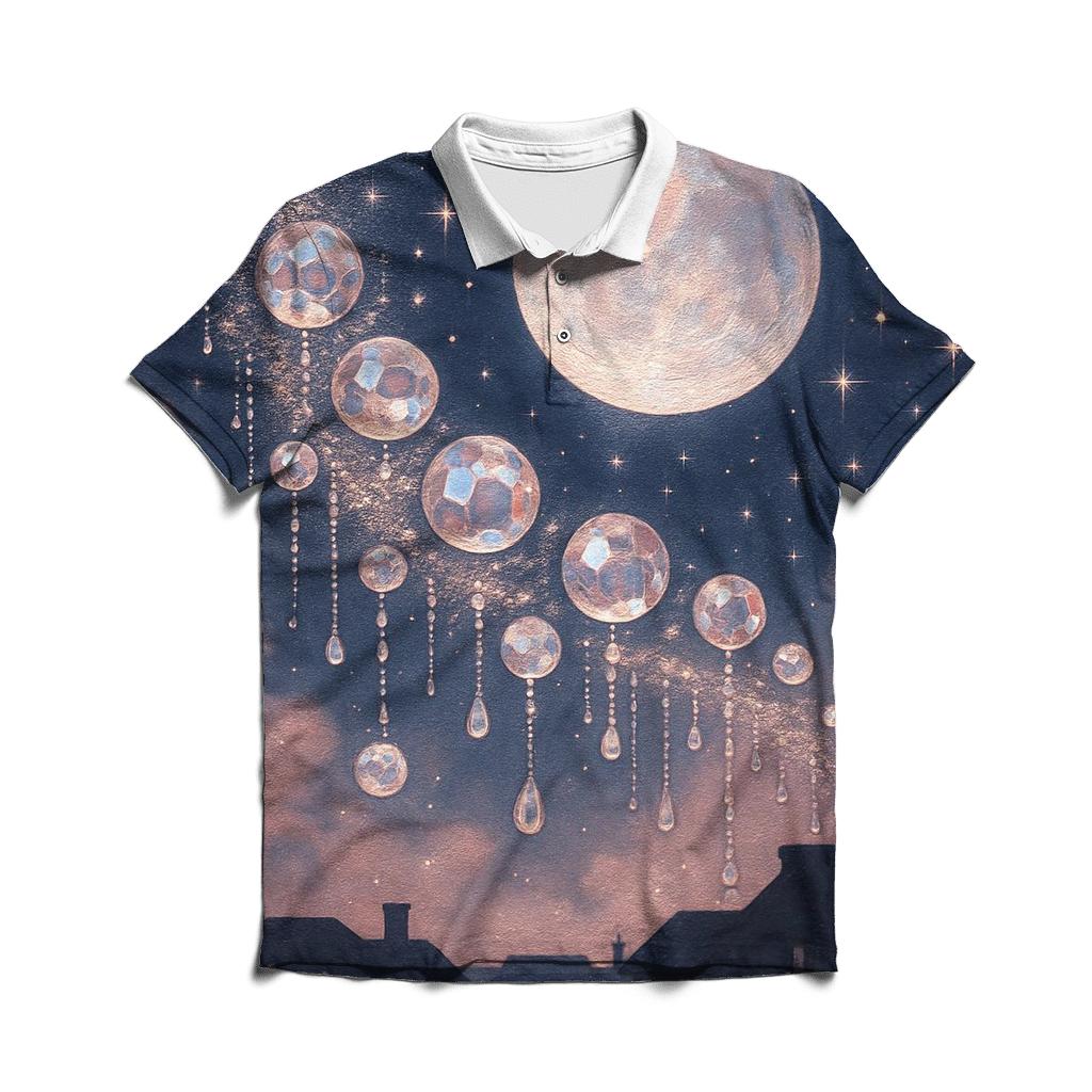 Celestial Gemfall custom polo shirts