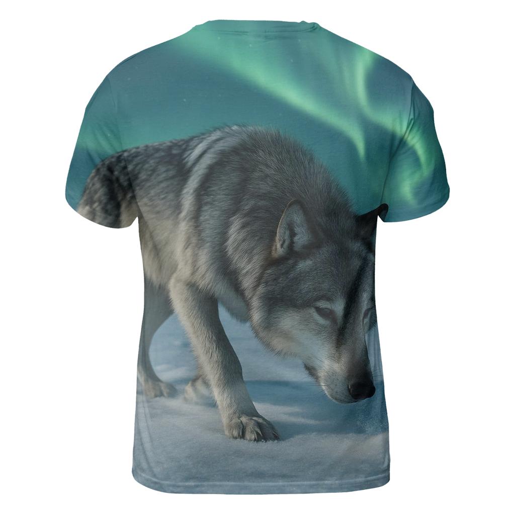Icebound Alpha Tracking The Aurora trendy printed shirt styles