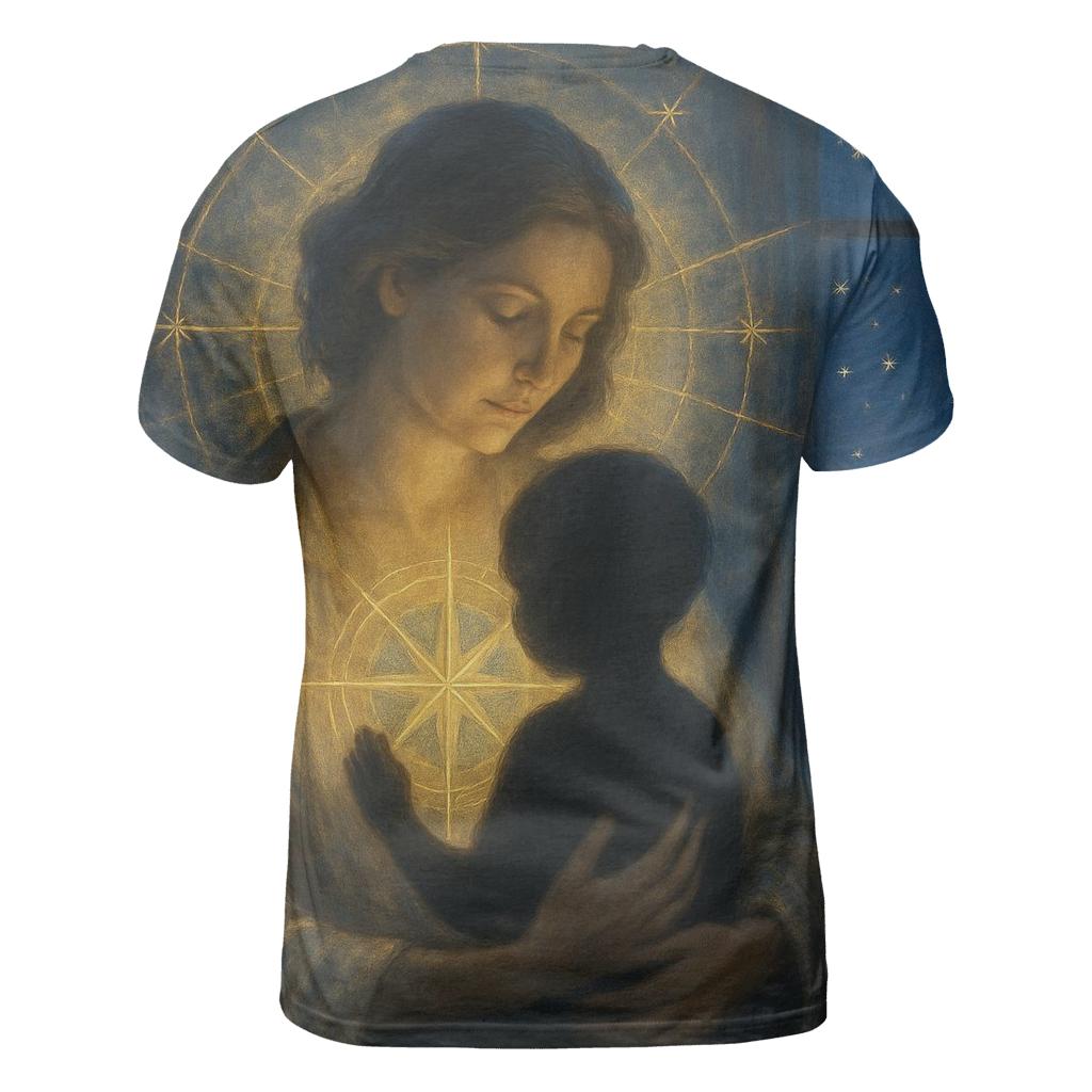 The Hearts Compass A Mothers Guiding Light custom all-over print shirts
