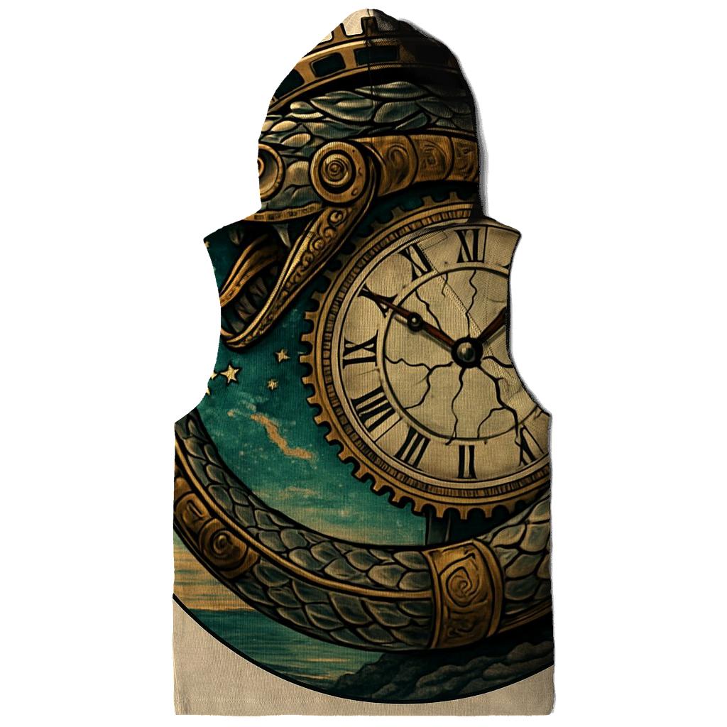 Ouroboros Clockwork Serpent designer hoodies