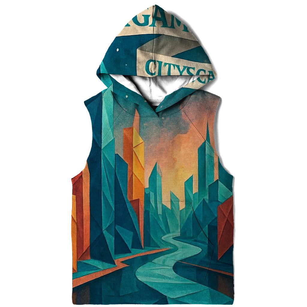 Chromatic Origami City hoodie styles