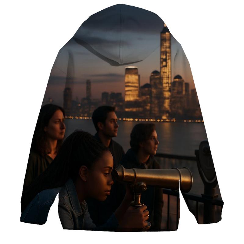Hudson Twilight Observatory heavyweight hoodies