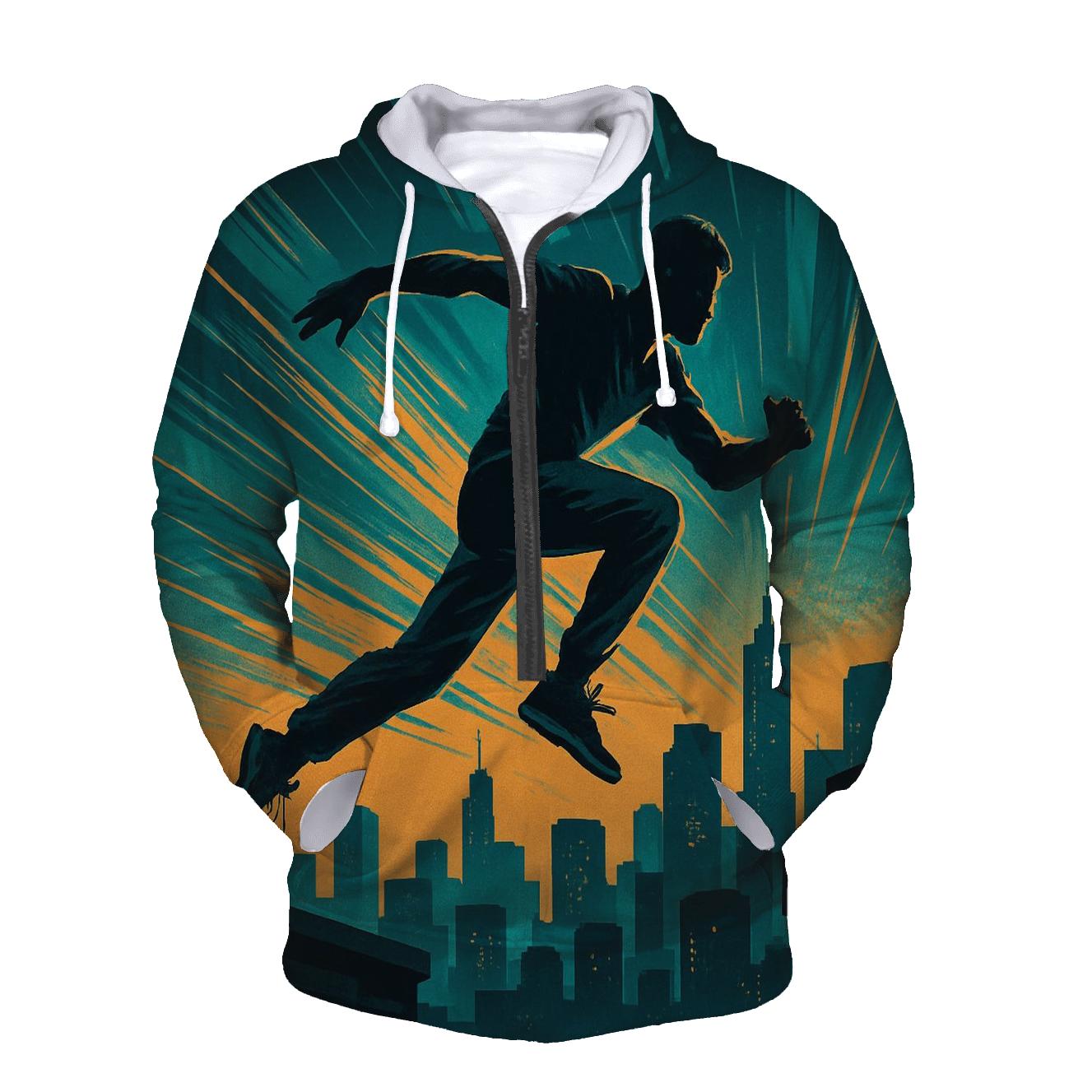 Urban Parkour Sprint hoodies fashion