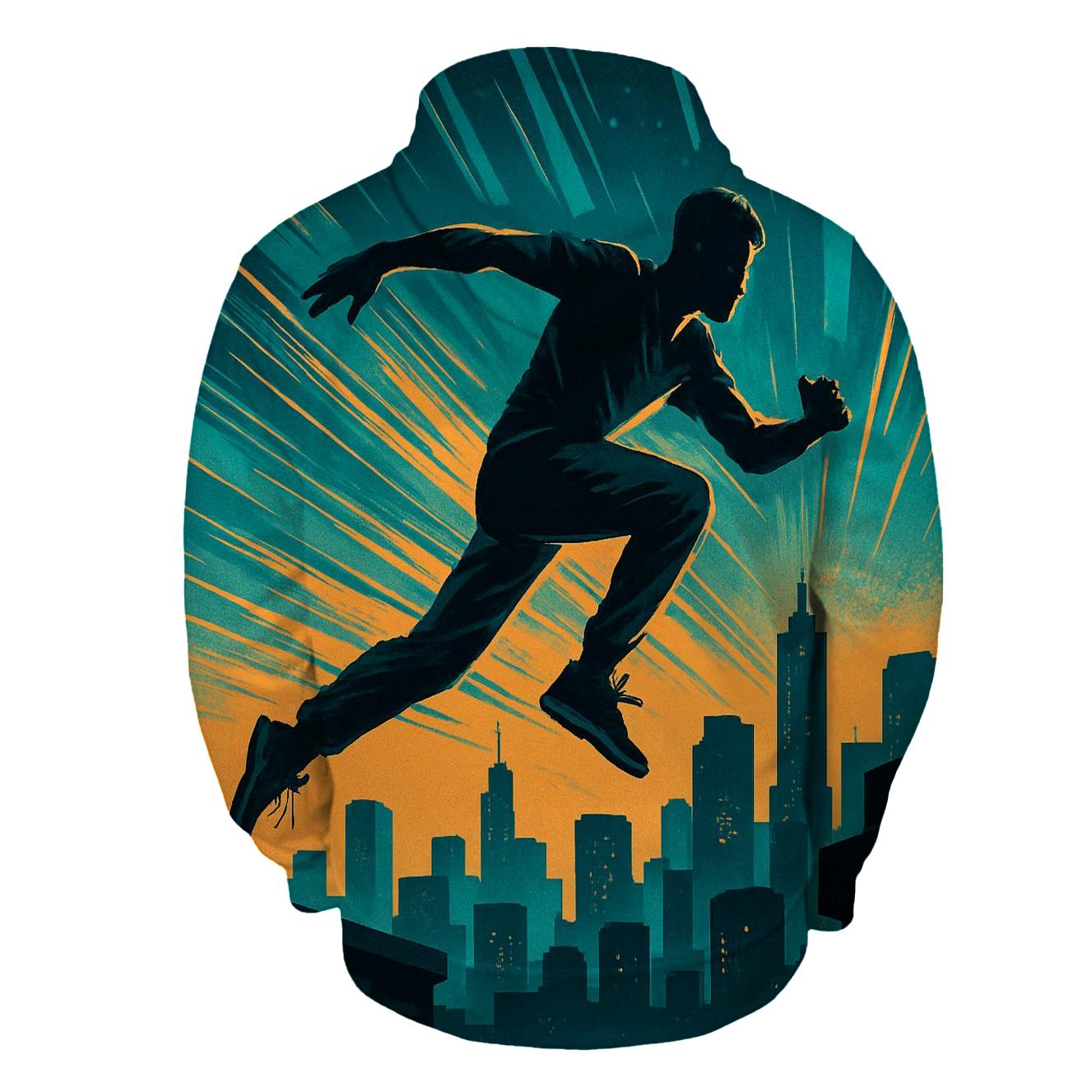 Urban Parkour Sprint hoodies fashion