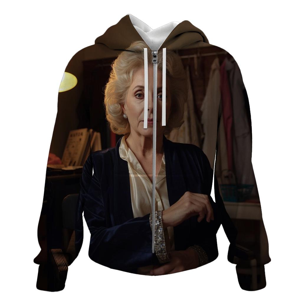 Polly Holliday Behind The Costume Curtain lightweight hoodies