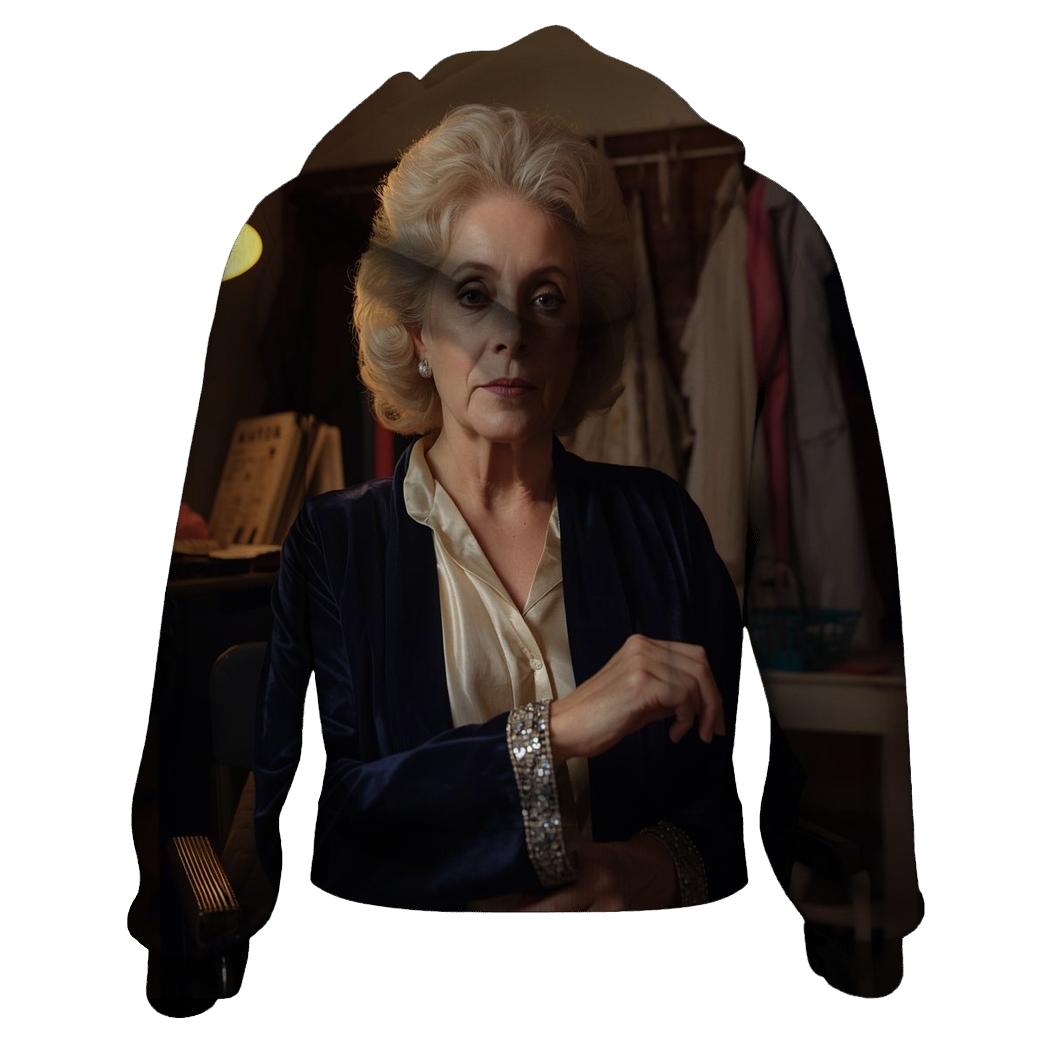 Polly Holliday Behind The Costume Curtain lightweight hoodies