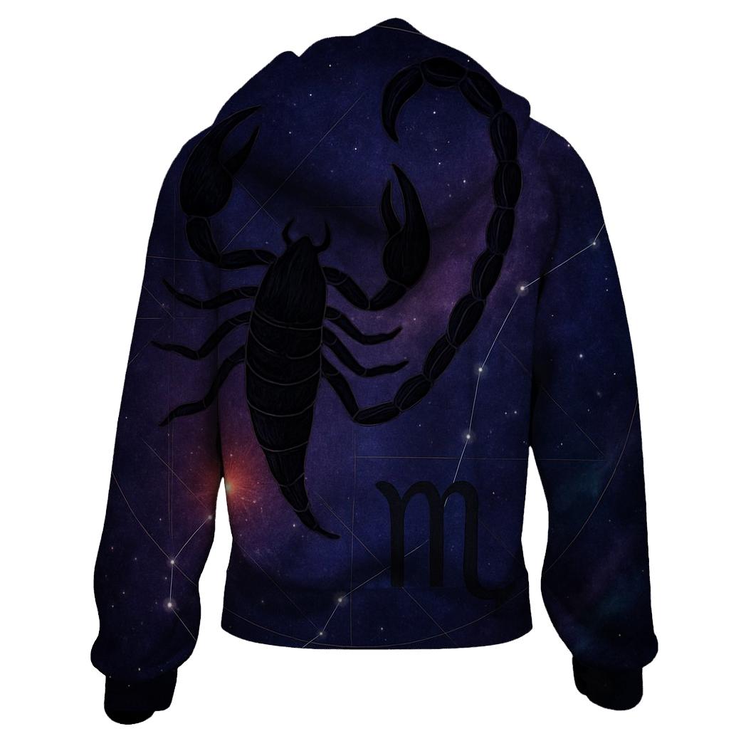 Scorpio Nebula Sigil heavyweight hoodies