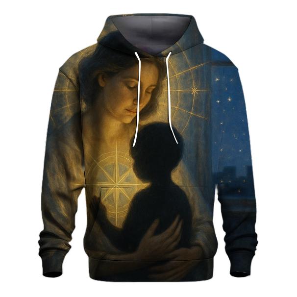 The Hearts Compass A Mothers Guiding Light lightweight hoodies