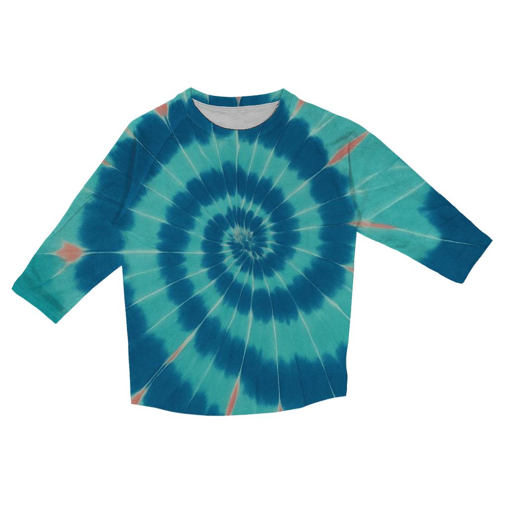 Nebula Spiral Itajime trendy 3/4 sleeve tops