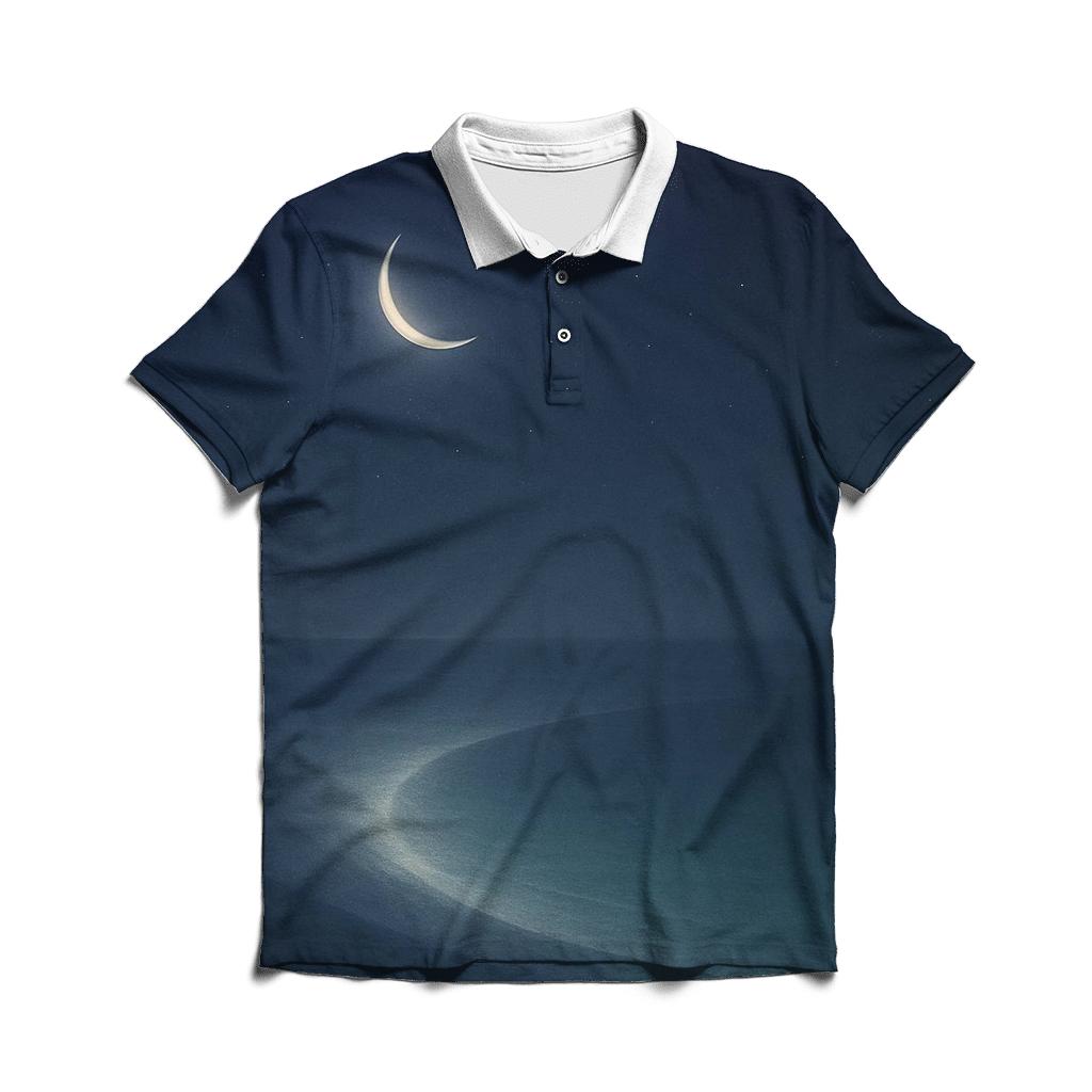 Lunar Tide stylish collar polo tees