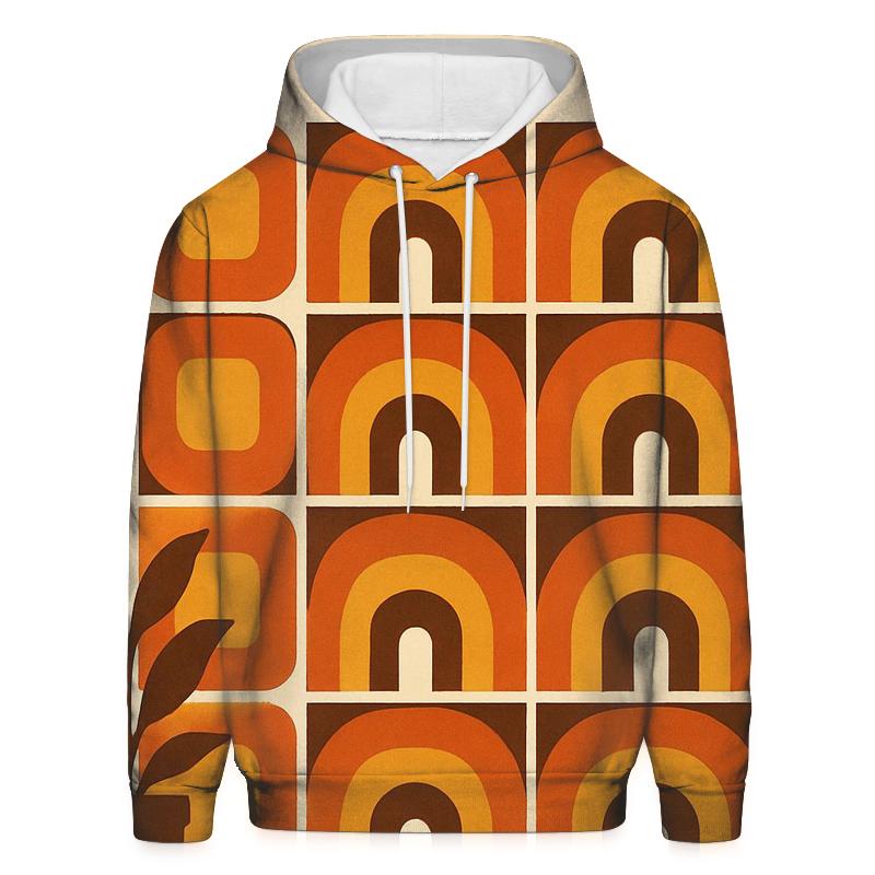 Sunset Groove Tiles custom hoodies