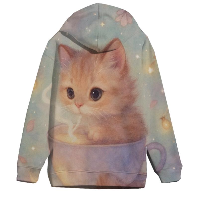 Moonlight Tea Kitten hoodie designs