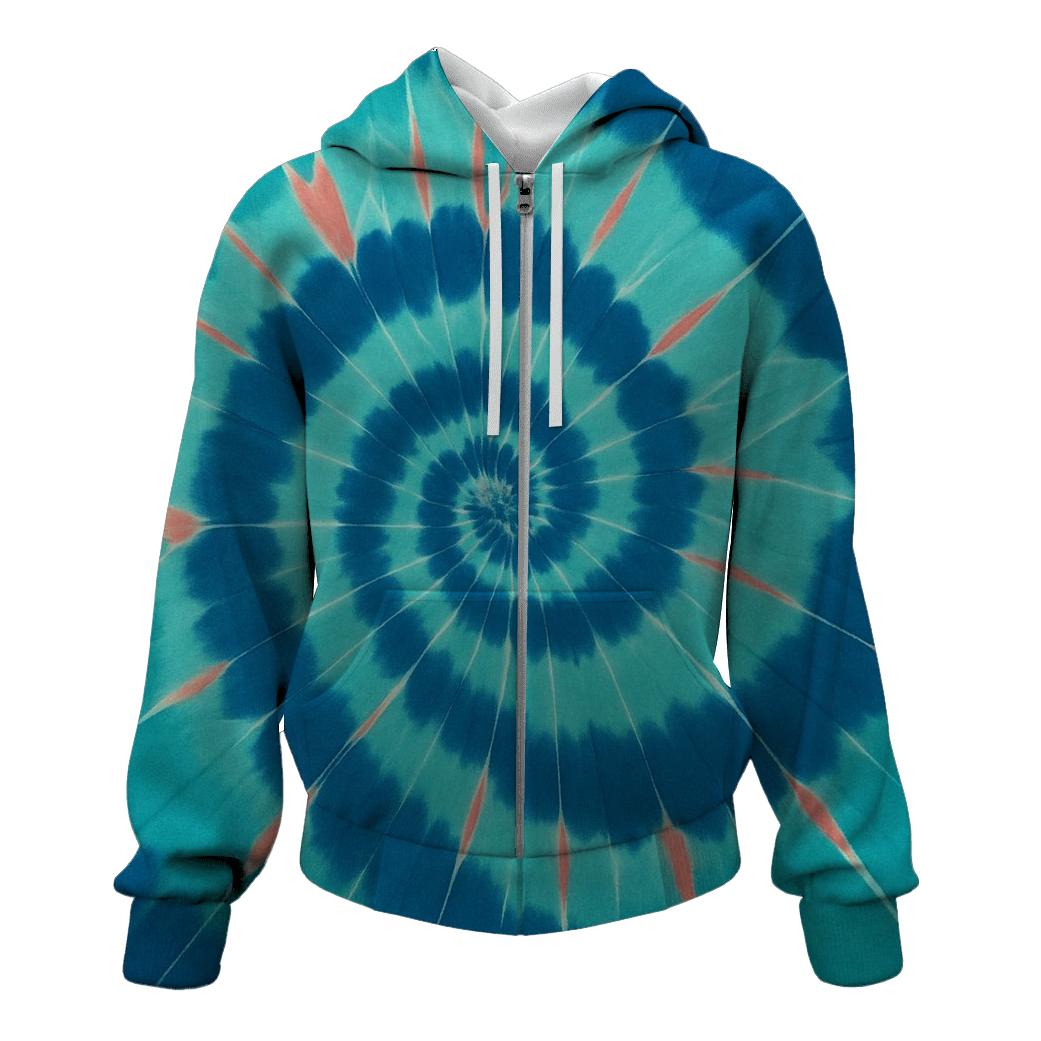 Nebula Spiral Itajime hoodies fashion
