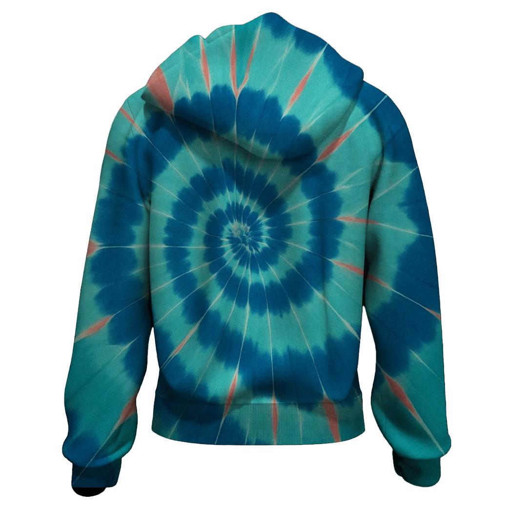 Nebula Spiral Itajime hoodies fashion