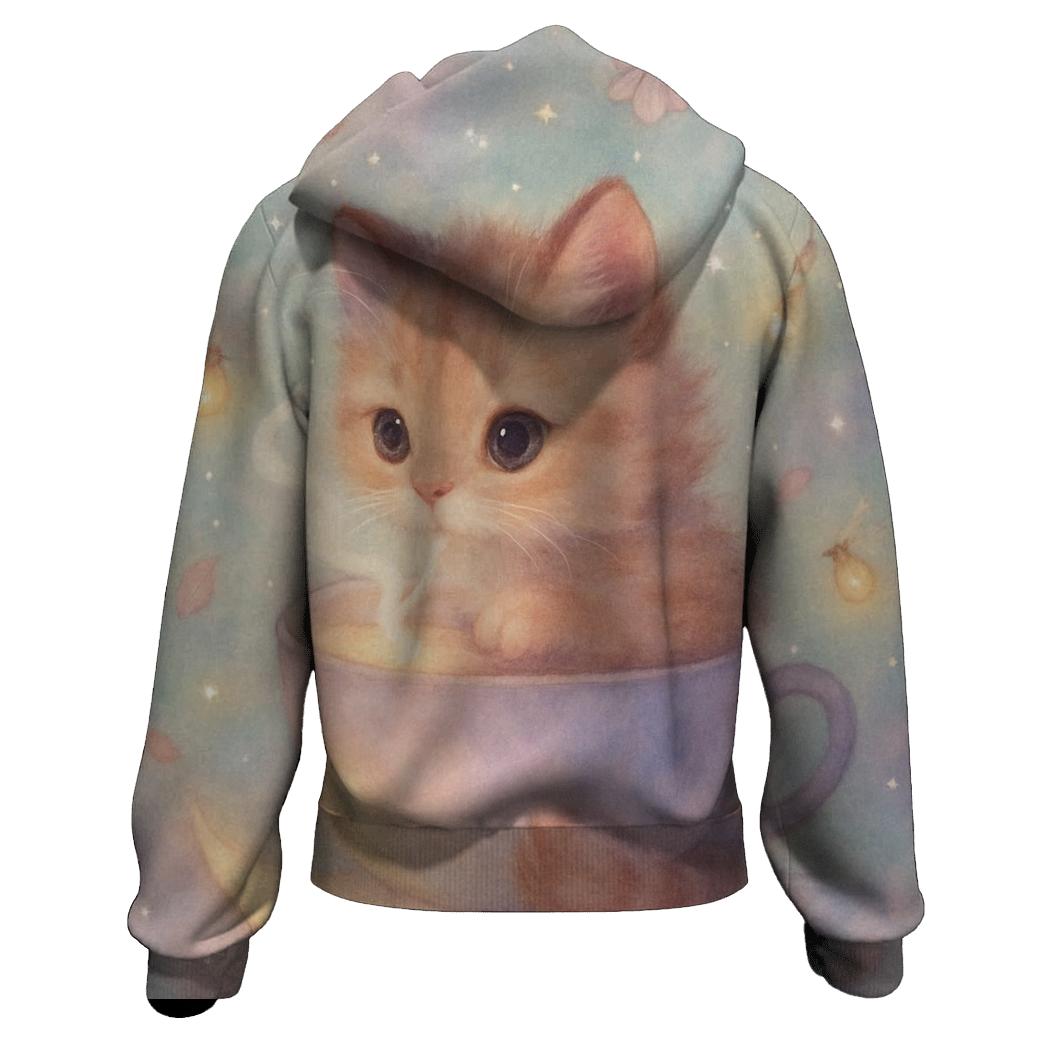 Moonlight Tea Kitten hoodie designs
