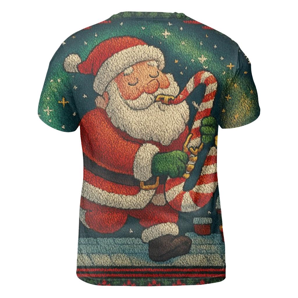Santas Cozy Chimney Concert custom all-over print shirts