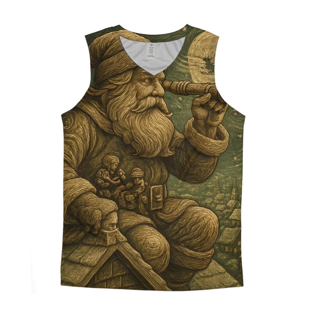 Midnight Workshop Sentinel graphic print tank tops
