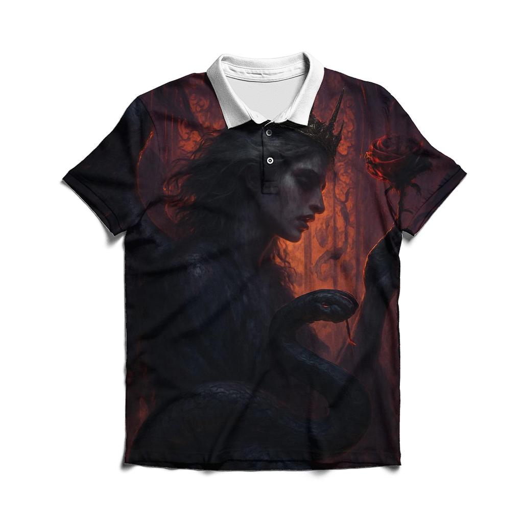 Serpent Queen Of The Burning Cloister custom polo shirts