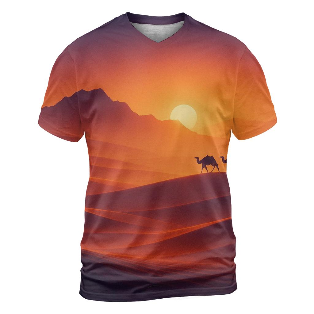 Desert Ribbon Dusk personalized full print shirts