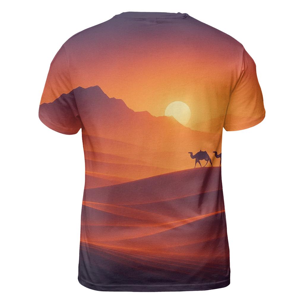 Desert Ribbon Dusk personalized full print shirts
