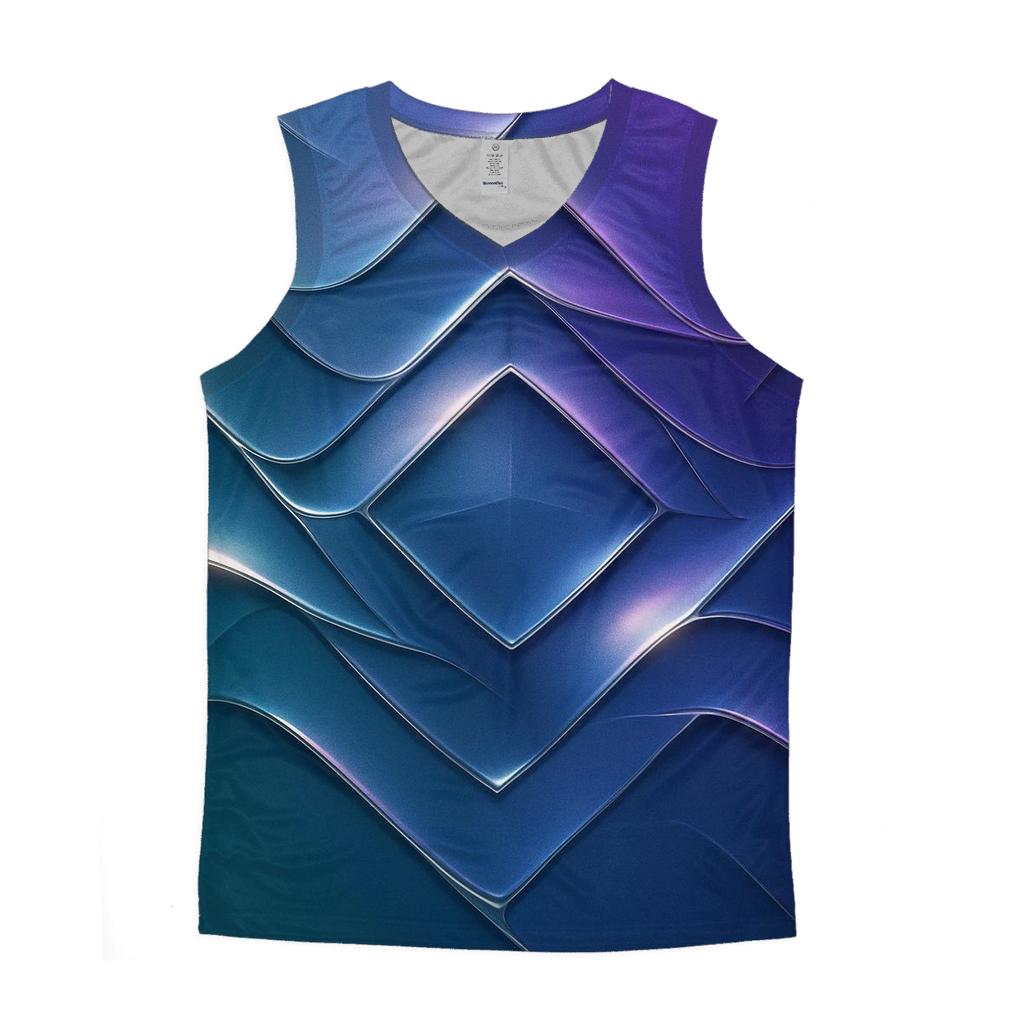 Chromed Tide Geometry designer workout tanks
