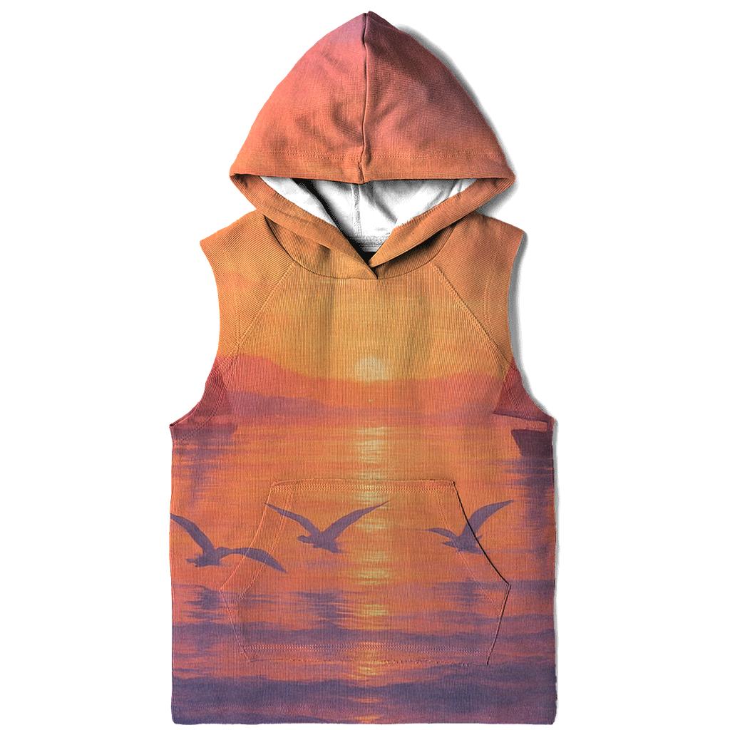 Coral Harbor Afterglow pullover hoodies