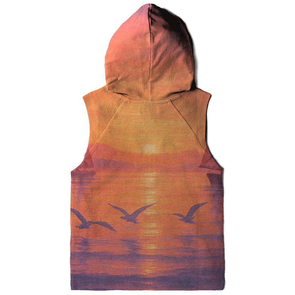 Coral Harbor Afterglow pullover hoodies