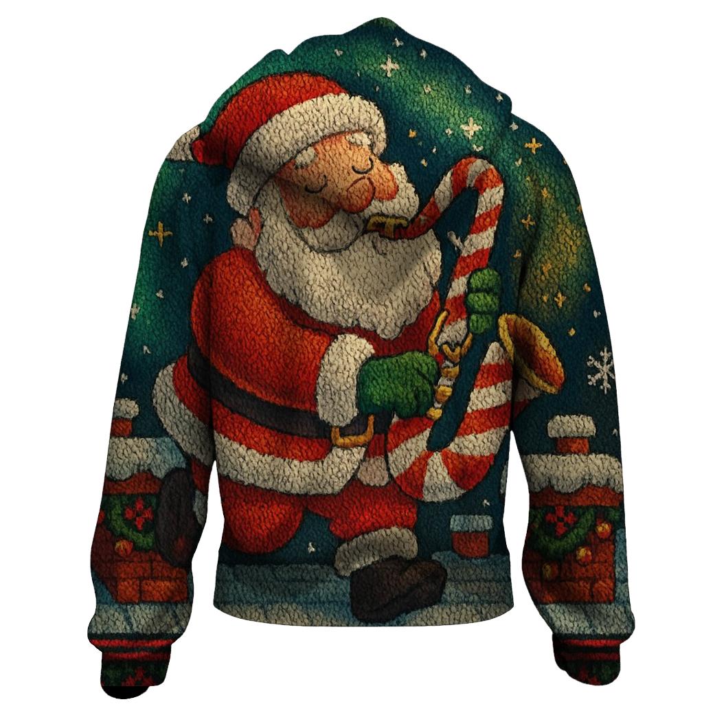 Santas Cozy Chimney Concert hoodies fashion