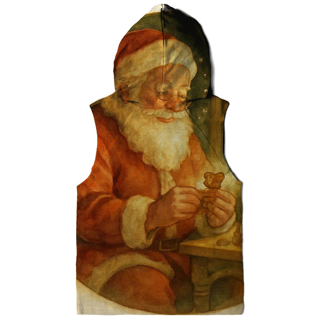 Cozy Hearthwood Santa designer hoodies