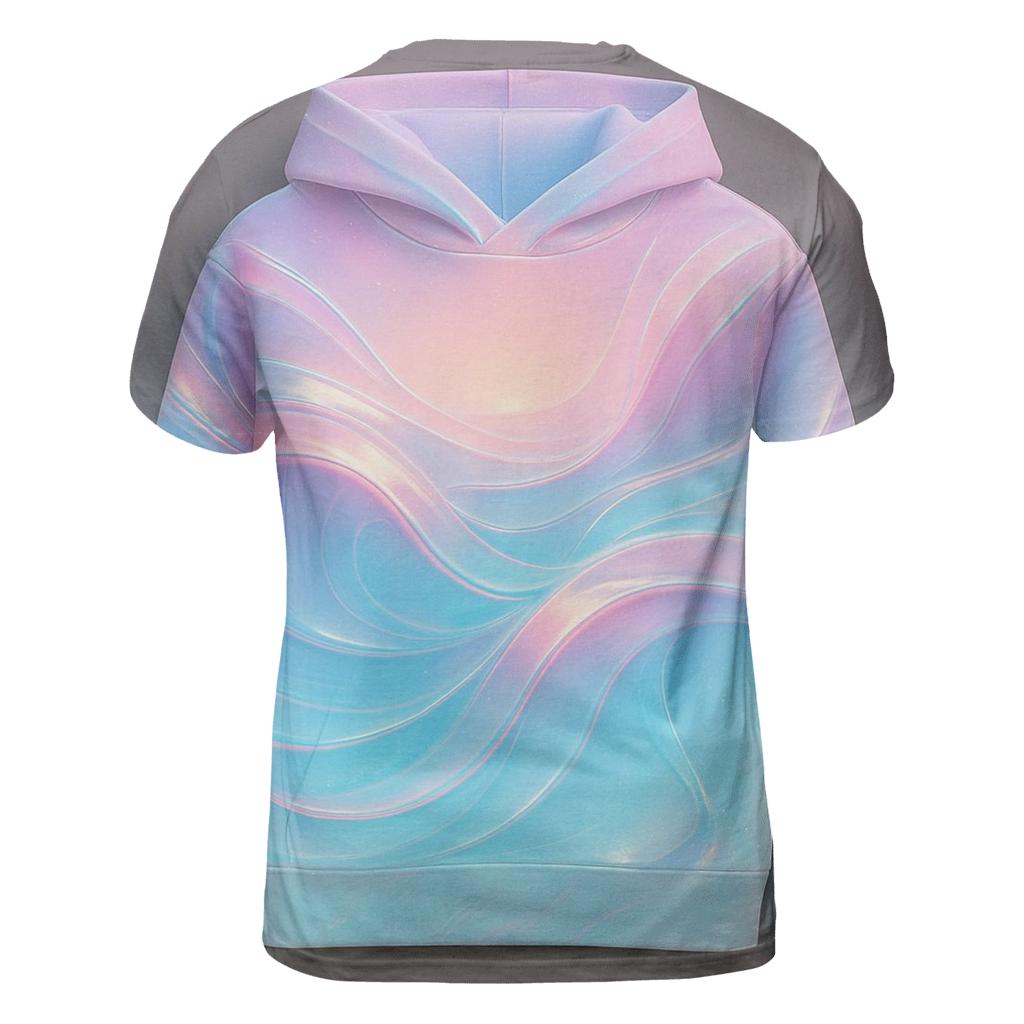 Aurora Liquid Drift unique graphic print tees