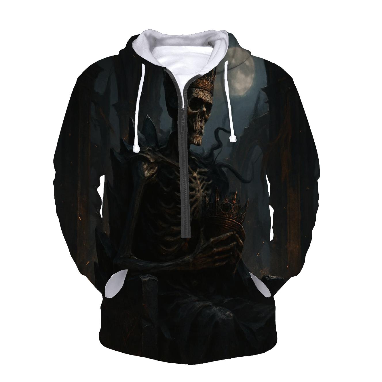 Ashen Throne Of The Skeleton King hoodie trends