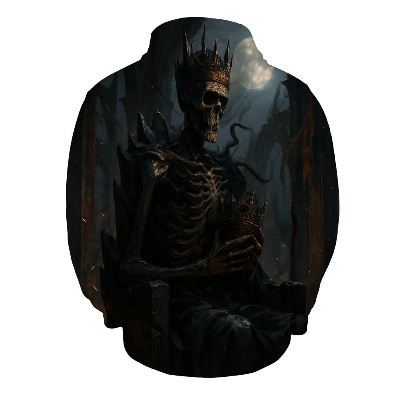 Ashen Throne Of The Skeleton King hoodie trends