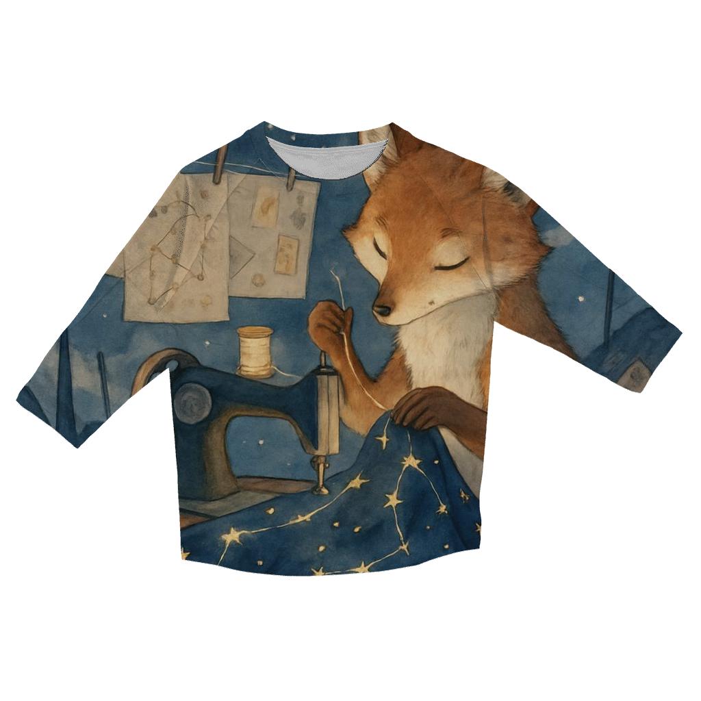 Celestial Tailor Foxglove designer 3/4 sleeve blouses