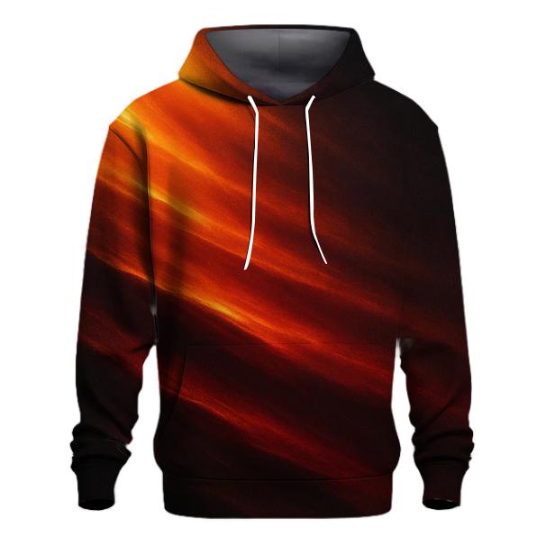 Molten Cascade embroidered hoodies