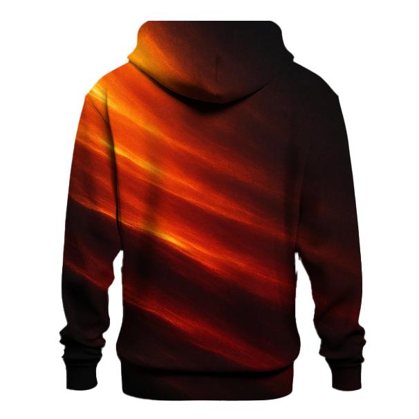 Molten Cascade embroidered hoodies