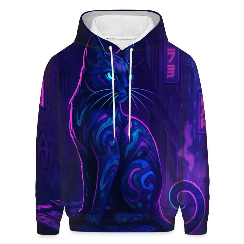 Neon Alley Whisker hoodies fashion