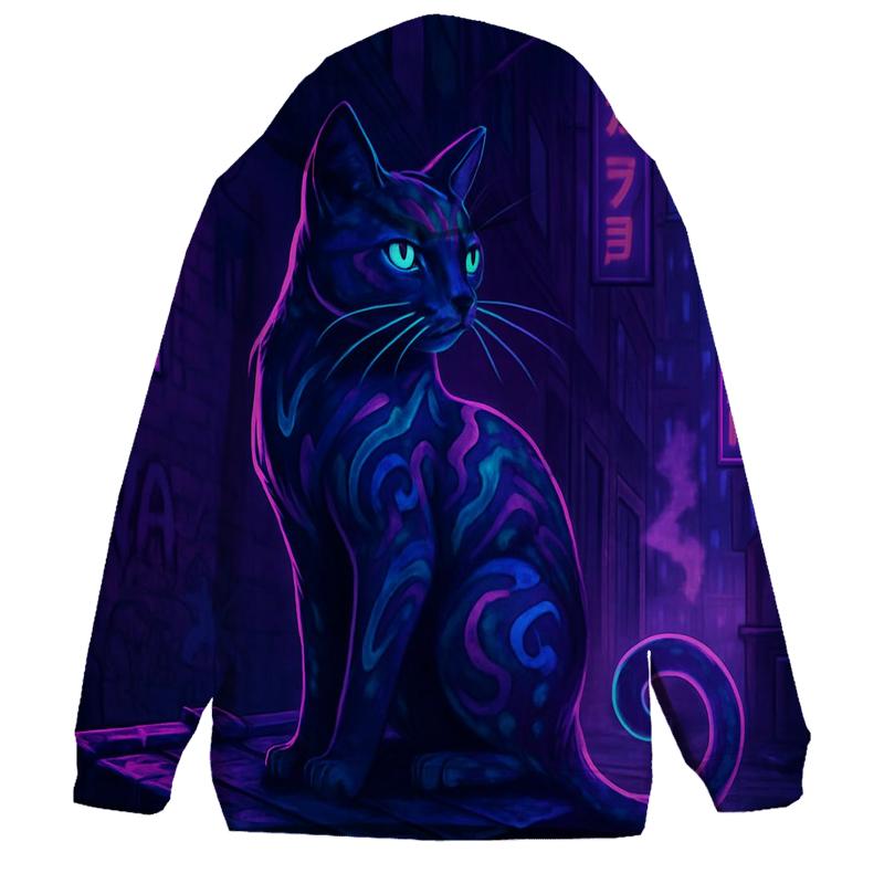 Neon Alley Whisker hoodies fashion