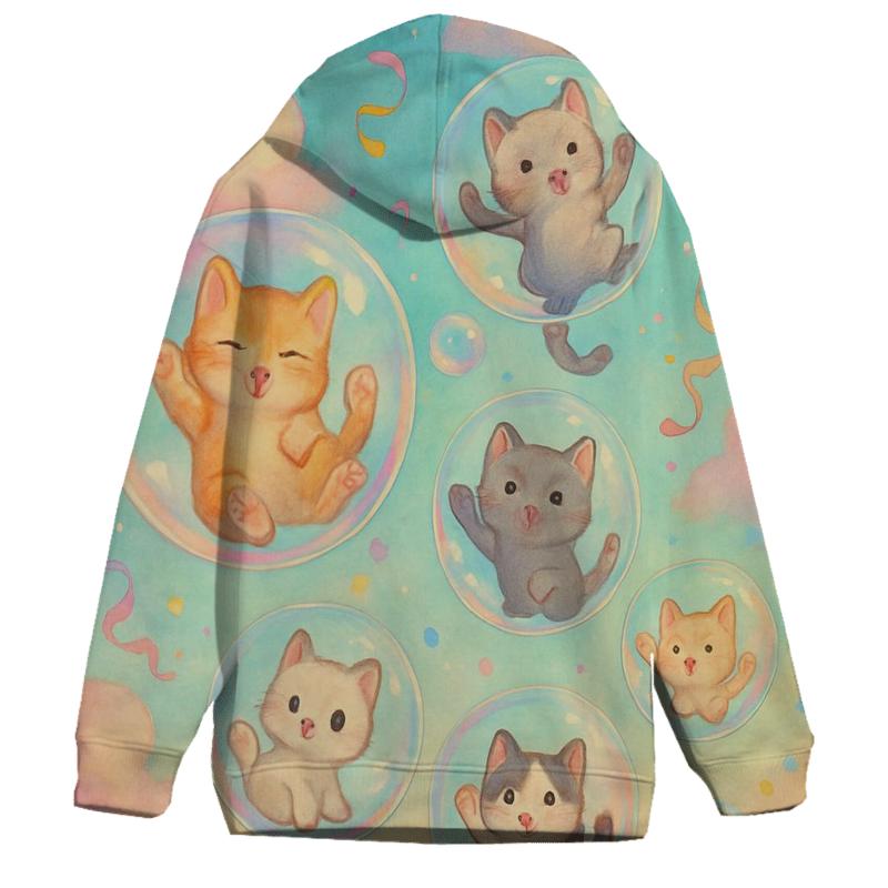Bubblegum Orb Kittens heavyweight hoodies