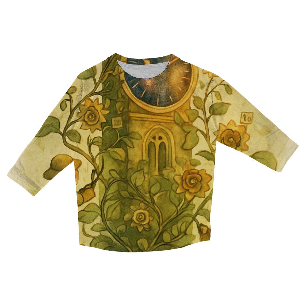 Clocktower Gardeners designer 3/4 sleeve blouses