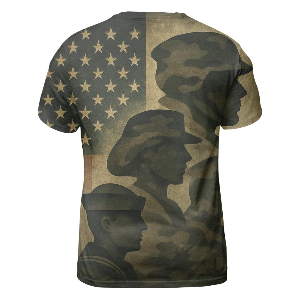 Camouflage Flag Fusion designer pattern shirts