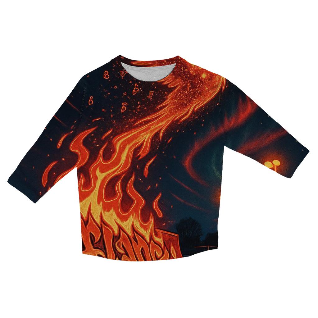 Stardust Skateboard Phoenix cotton quarter sleeve shirts