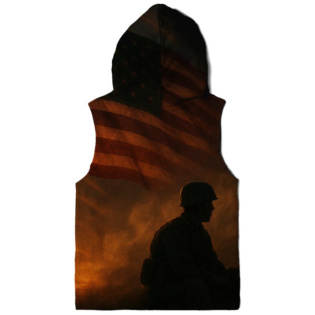 Last Watch At Sundown zip-up hoodies