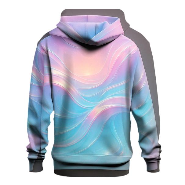 Aurora Liquid Drift printed hoodies